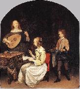 Gerard ter Borch the Younger, The Concert